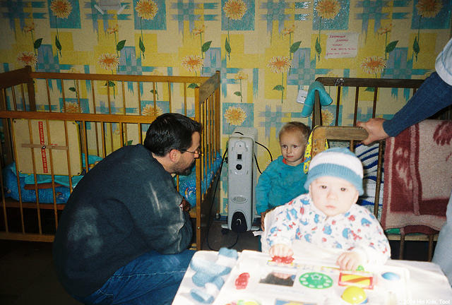 Dave tries to talk with this little fellow.