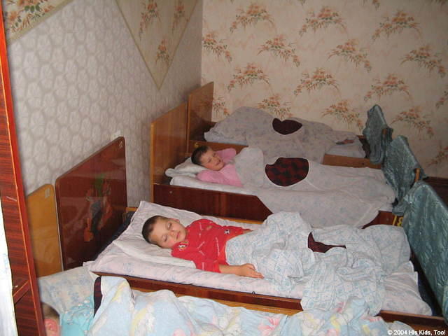 These older children were still resting.