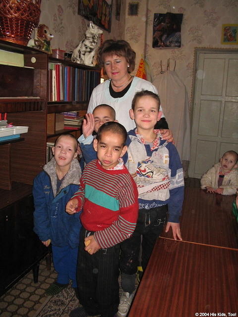 These teens were effected by Chernobyl.  They are 16, 16, 18 and 19 yrs. old.