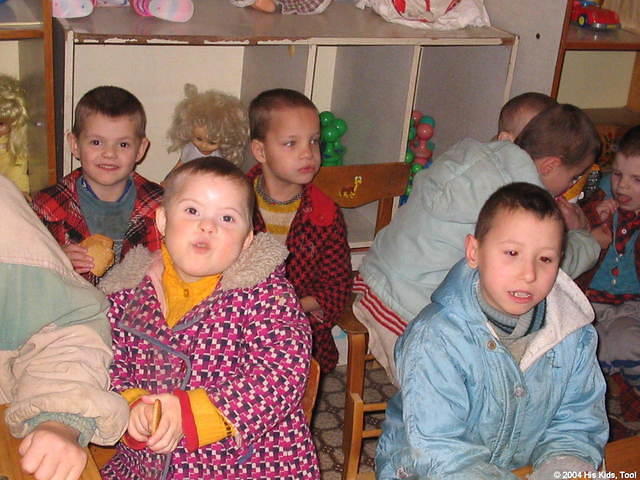 These children enjoy their cookies.