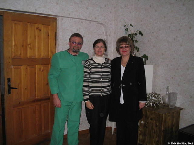 The head Dr. and his assistant and His Kids, Too! director .