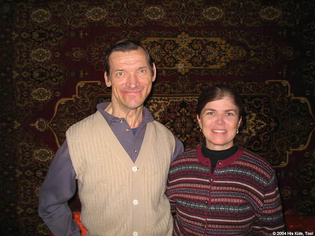 Victor and Teresa.  We hope to find a writing instrument for him.  He can't use his hands, and only has limited movement with hi