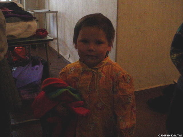Alyonna is pleased with her new clothes and shoes.