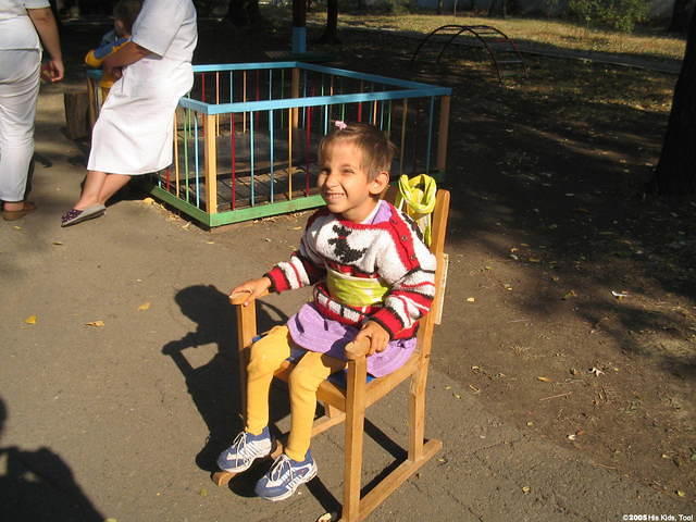 Tiny Anna, wanted her photo taken, she was just precious, but just so tiny.  She is 7 years old.