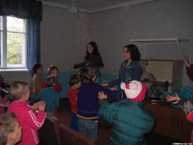 Singing is a highlight of the services.