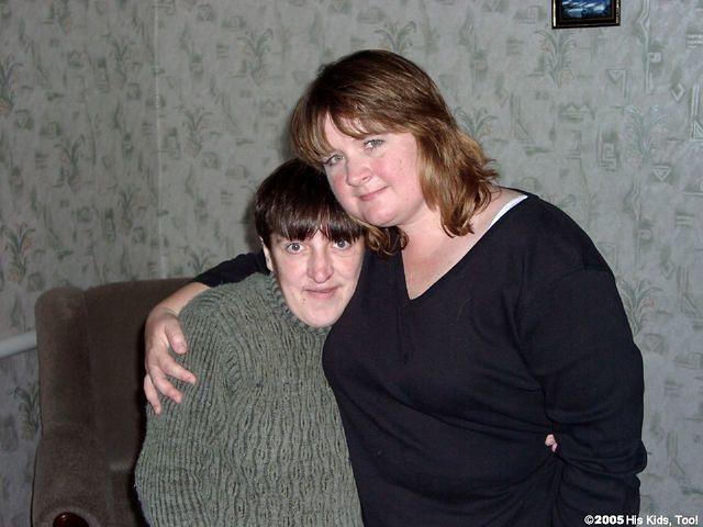 Erin gave this girl a big hug.