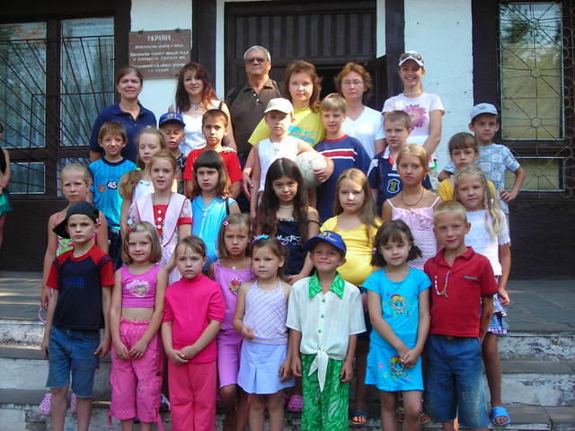 Natasha's class of K-2nd graders.