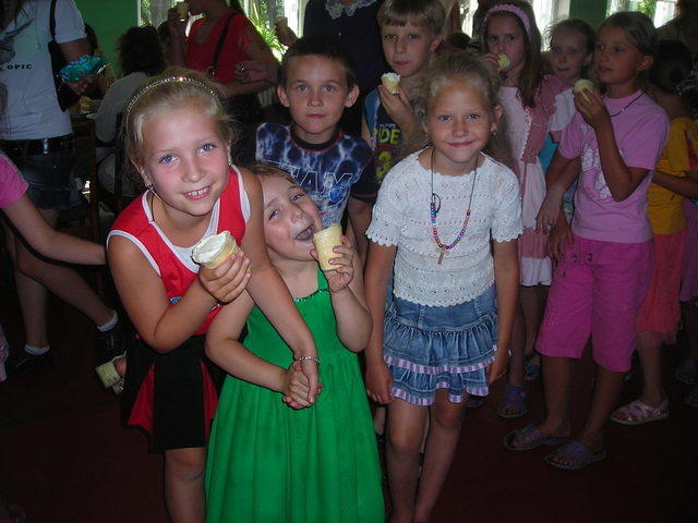 ...and the ice cream!