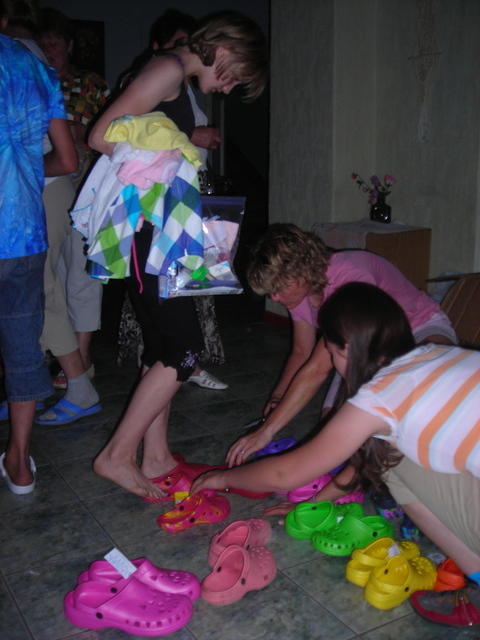 Masha and Karen work with the Crocs.
