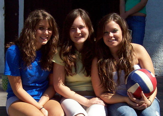 The girls and Masha.