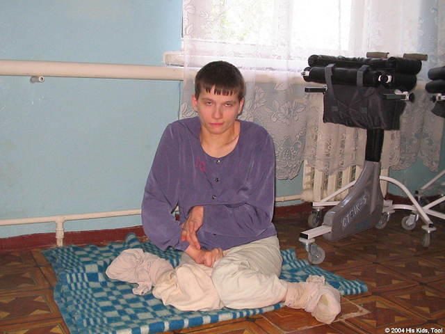 Nastia was very eager to have her photo taken.