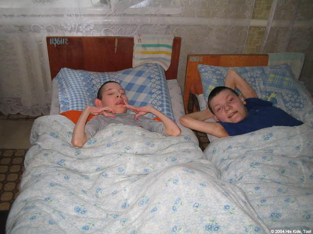 These 2 ladies, 19 and 22 are confined to bed.