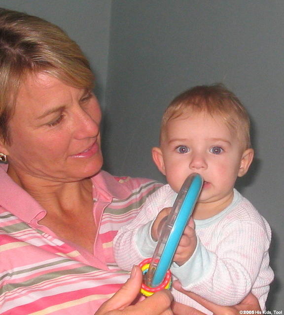 Karen and this little boy make a great pair!