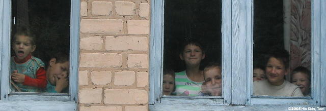 They wait for our arrival.