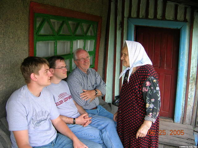 This woman lives in a remote place, and enjoys the company.