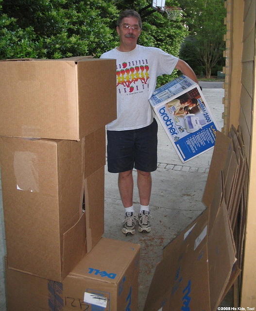 We can not thank Stuart W. of Tallahassee, for the countless boxes that he has supplied to His Kids, Too! for the massive shippi