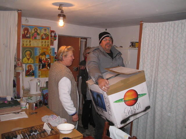 It is a joy to serve this facility.  Rich took several large boxes (thank you Jane Walker) of clothing (thank you Andrea Robinso