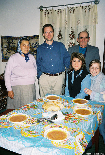 Or you may be blessed to be invited for dinner of borsht!