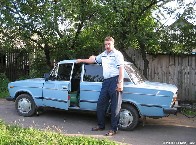 The infamous 'Lada'.  Imagine your luggage, and 4 people in this car.  Pack light!