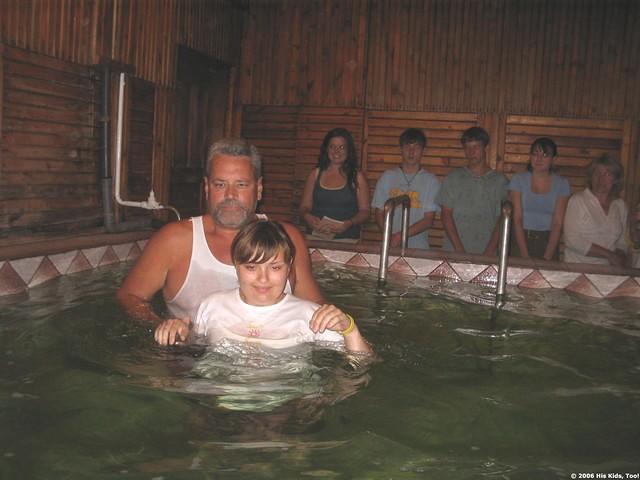 The water was extremely cold!