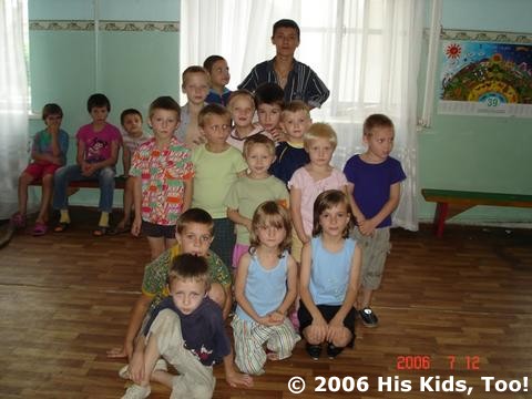Some of the 75 children that are here in their 'transitional' home.