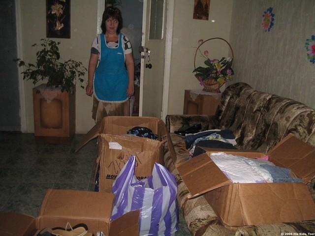 They have LOTS of clothing, but always need more.