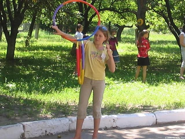 Being outside was great!