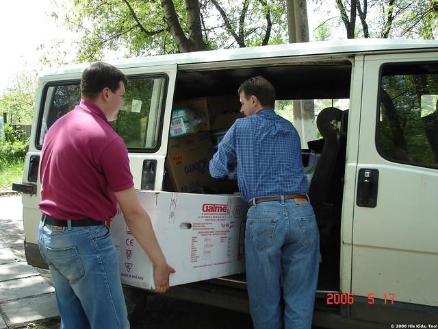 This hot water heater went to Shaktursk Internot, home for orphans 6-18.  Additionally, they received 25 mattresses and 25 pillo