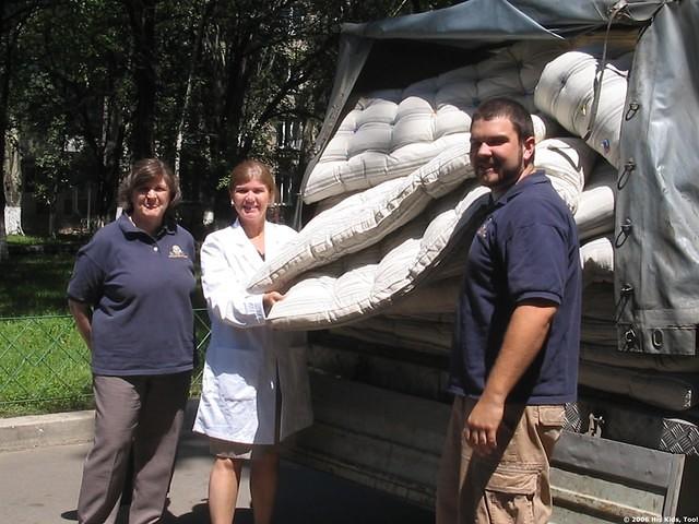 We were happy to be able to help the Regional Children's Hospital in Donetsk.