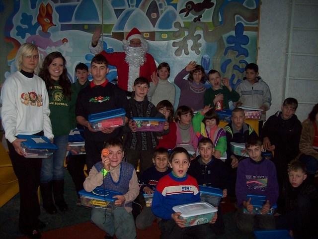 We are very happy that we are able to work here, and see the smiles that YOU brought to these faces.
