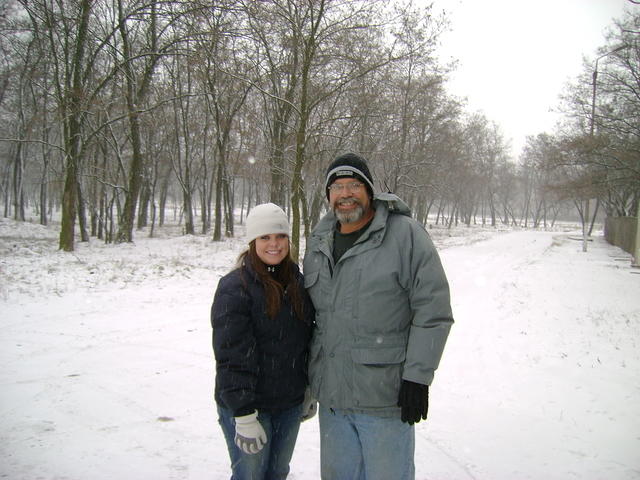 High School Senior Lydia Fillmon spent her Christmas break with her dad, Rich, spreading Christmas joy in Ukraine.