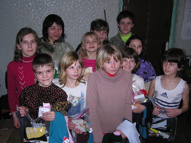 So many children, and they are grateful, as His Kids Too! is the ONLY charity helping them.