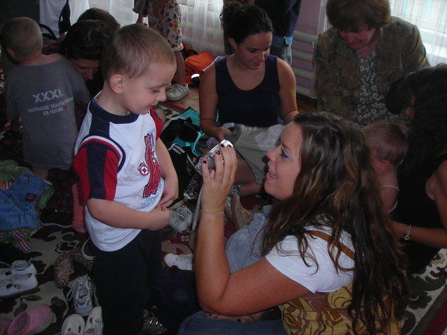 "See, that is you on the camera!'