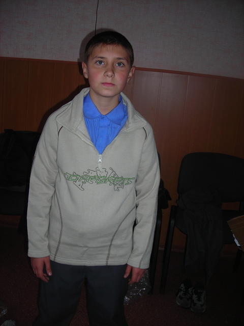 We found this great sweater in Ukraine for a great price.
