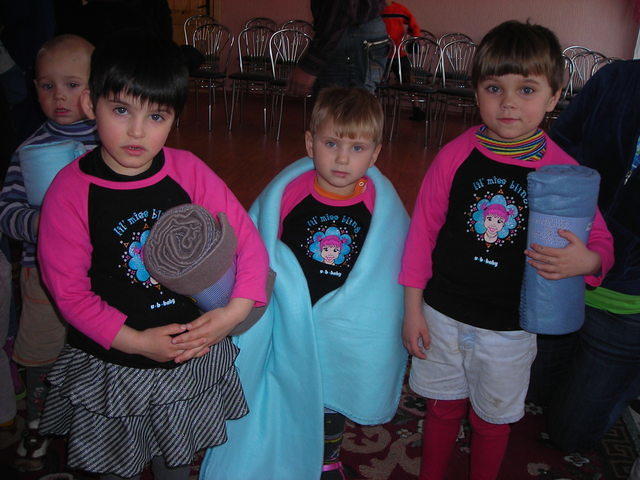 Thanks to Michelle H. for these great matching shirts.