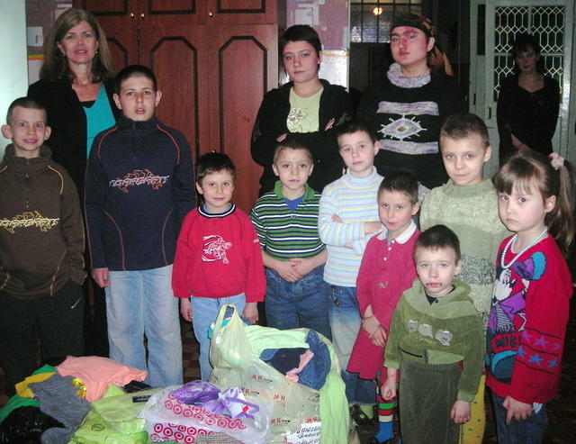Living in a shelter is not great, but they appreciated the gifts.