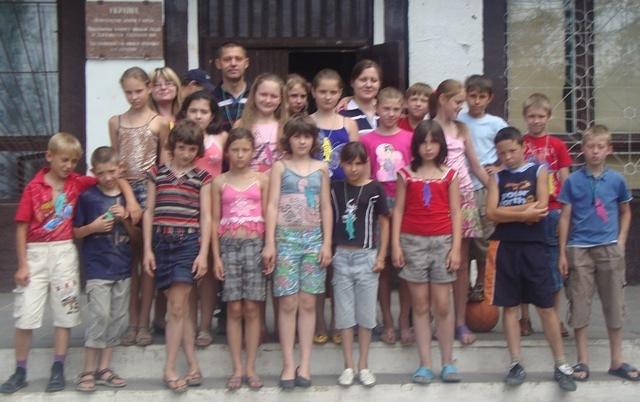 Igor, a local pastor, taught the class of 9-13 mixed.
