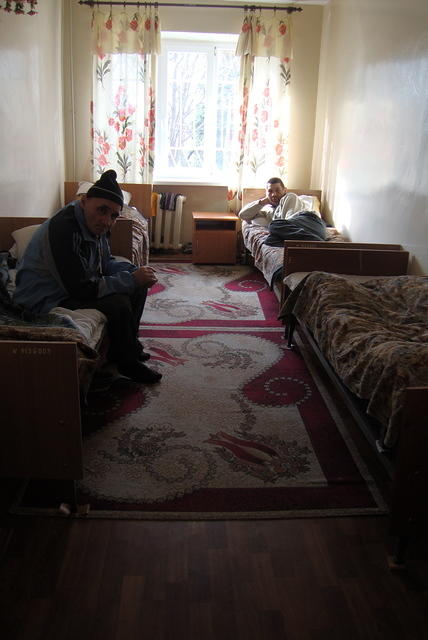 We are hoping to donate some games for these elderly men.