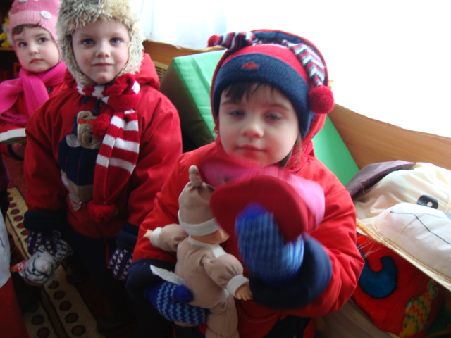 Our next stop was a Donetsk 'baby home', where we were warmly greeted by the wonderful director.