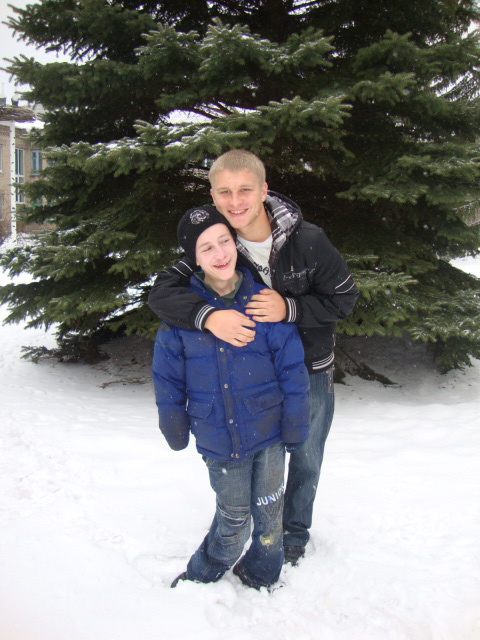 Vanya and his friend Artum