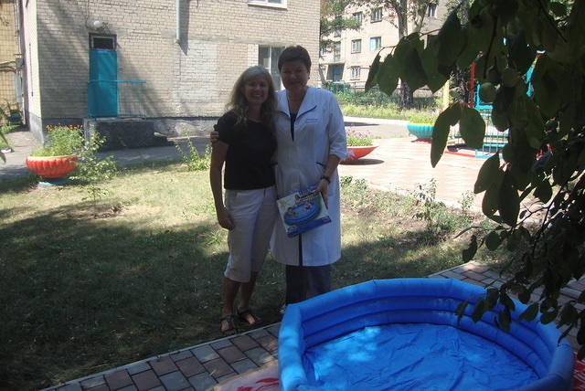 Our friends at Our Children loved the pool