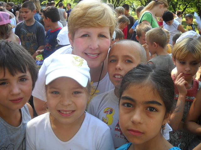 Linda and friends.
