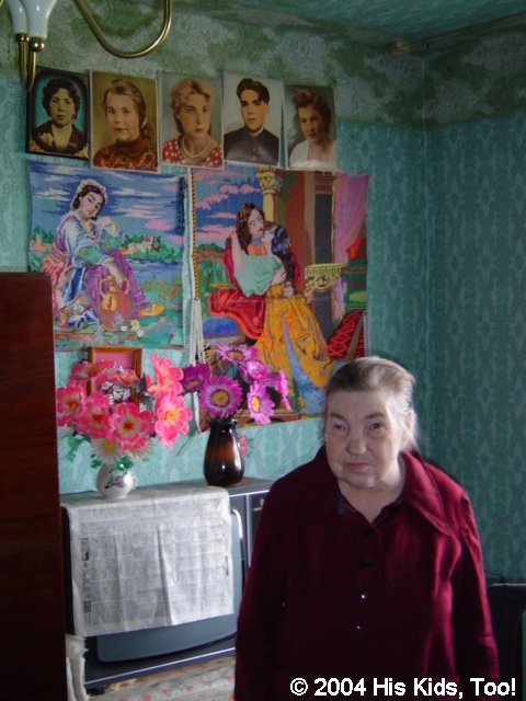 Valentina's eyesight is failing, but she still enjoys sewing and needlework