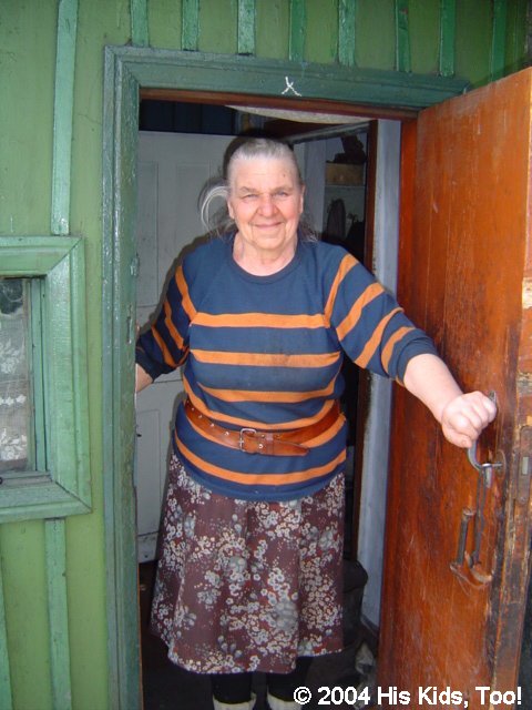 This woman lives with her orphaned teen-age grandson