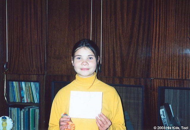 Yulia is another orphan who is participating in your sister city penpal program.