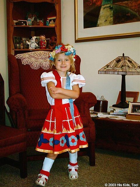 Special thanks to the staff of Our Children who so generously presented a gift of a traditional Ukrainian costume to our Alla (a