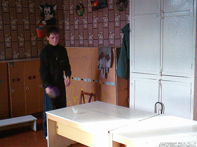 The kids loved their new pingpong sets.!  The facility received games, puzzles, toys, medicine, clothing, towels, sheets, and mu