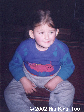 This darling child, Natalia is one of 8 children, in a poverty stricken family. She is paralyzed from the waist down, and in des