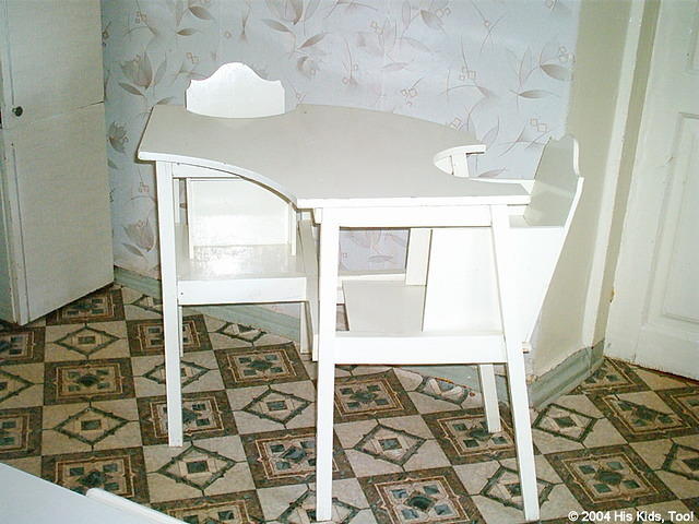 Every orphanage seems to need more feeding tables.