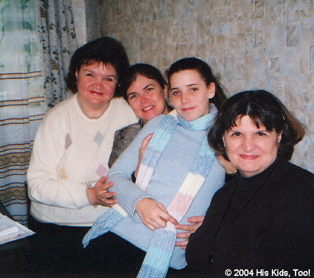 His Kids, Too! staff are here with our dear friend, Ludimilla, former director of Our Children, Baby Home in Donetsk.